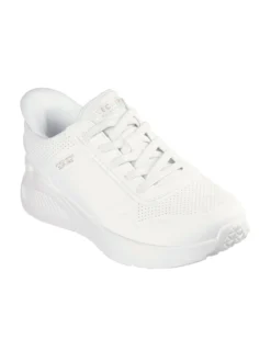 SKECHERS - UNO LITE - FLOATING STEPS - Sneakers bianca da donna con tomaia in duraleather