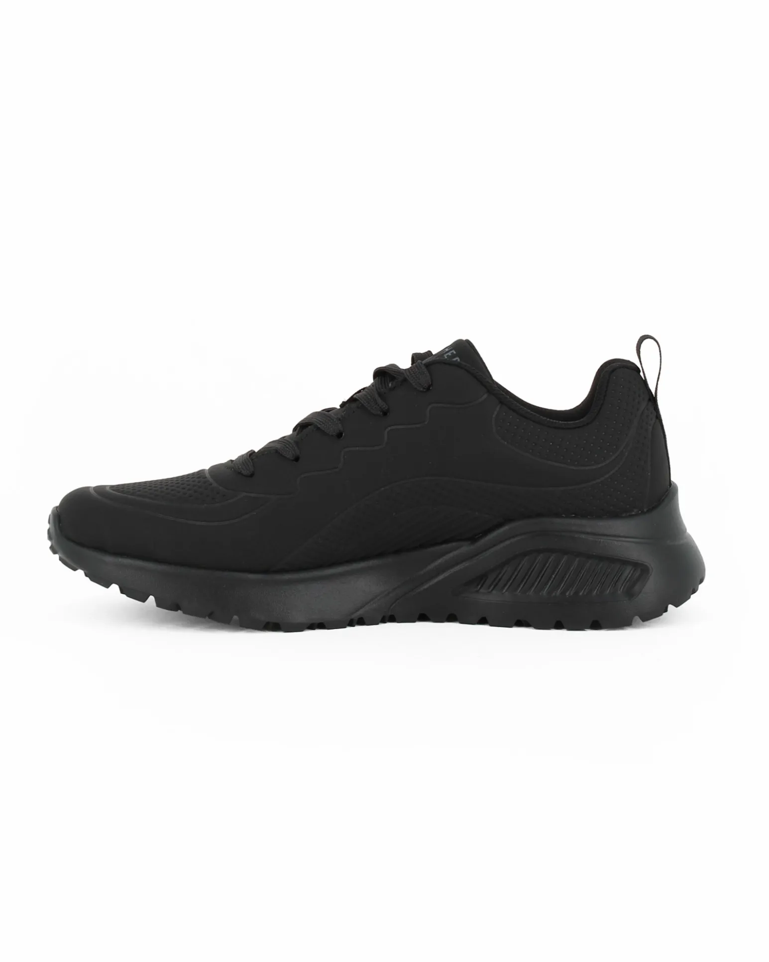 SKECHERS UNO LITE LIGHTER ONE - Sneakers nera da uomo