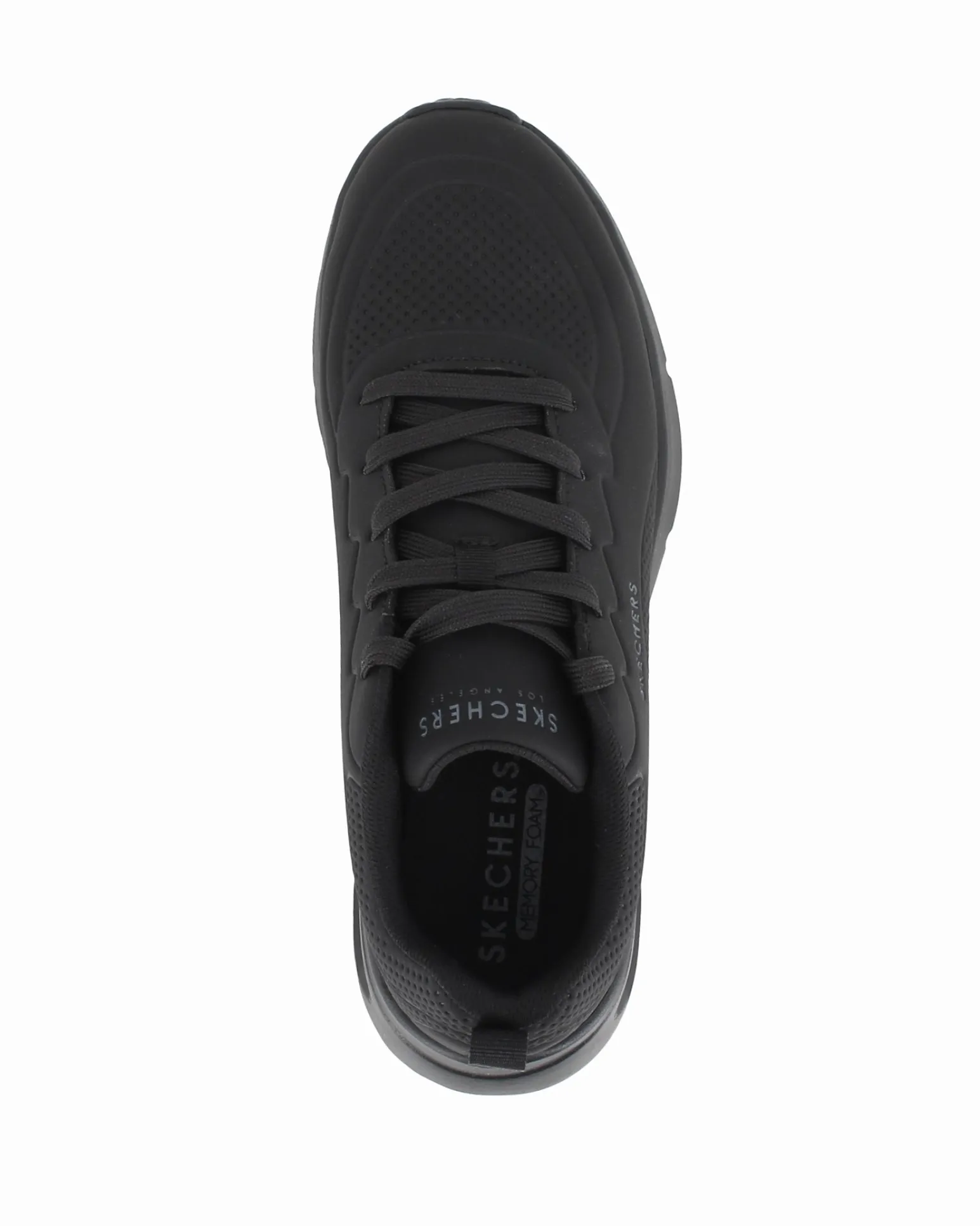 SKECHERS UNO LITE LIGHTER ONE - Sneakers nera da uomo