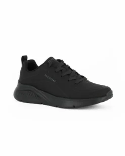 SKECHERS UNO LITE LIGHTER ONE - Sneakers nera da uomo