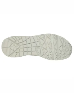 SKECHERS - UNO - STAND ON AIR - Sneakers panna da donna con tomaia traforata