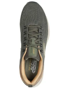 SKECHERS VAPOR FOAM - VARIEN - Sneakers verde con tomaia in mesh e suola flessibile