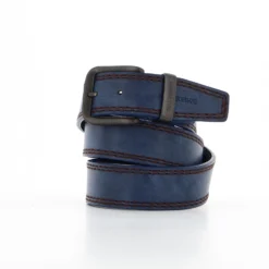 SOLO SOPRANI - Cinta jeans da uomo con fodera in VERA PELLE