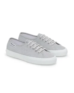 SUPERGA SCARPA 3750 JERSEY LAME LEGGERA GRIGIA -  S4135ZW-031