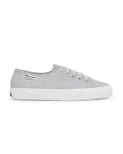 SUPERGA SCARPA 3750 JERSEY LAME LEGGERA GRIGIA -  S4135ZW-031
