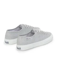 SUPERGA SCARPA 3750 JERSEY LAME LEGGERA GRIGIA -  S4135ZW-031