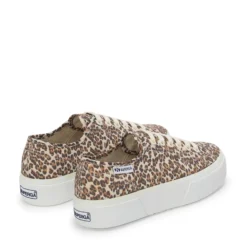 SUPERGA SCARPA 3740 PLATFORM LEOPARDATA - S2137ZW-AB4