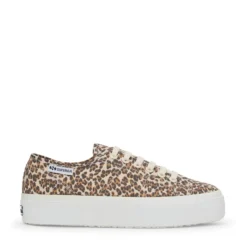 SUPERGA SCARPA 3740 PLATFORM LEOPARDATA - S2137ZW-AB4