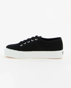SUPERGA - Sneakers da donna nera con suola alta - 2730 COTU
