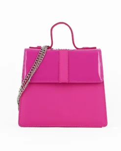 TATOO - Borsa fuxia un manico con tracolla - MADE IN ITALY