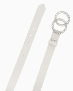 TATOO - Cinta beige in VERA PELLE, MADE IN ITALY