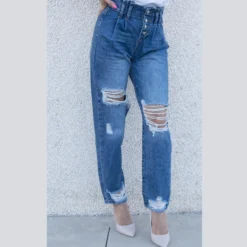 TATOO - JEANS BLU MEDIO