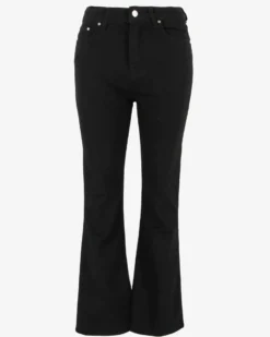 TATOO - Jeans nero a zampa