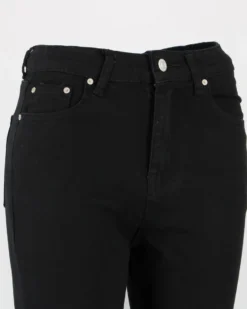 TATOO - Jeans nero a zampa