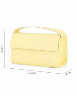 TATOO - MINIBAG GIALLO BURRO  UN MANICO - 2033