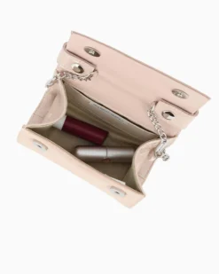 TATOO - MINIBAG NUDE IN CAMOSCIO UN MANICO - 2034