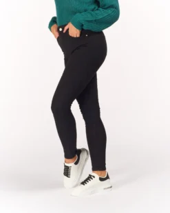 TATOO - Pantalone nero da donna