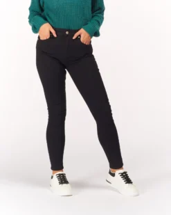 TATOO - Pantalone nero da donna