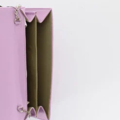 TATOO - Pochette rettangolare con patta, MADE IN ITALY