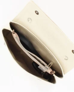 TATOO - TRACOLLA BEIGE CON PATTA E CHIUSURA MAGNETICA