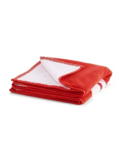 TELO TEAM TOWEL SMALL (50X100) RED-WHT