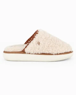 TIGLIO RAMBLAS - Pantofola beige in peluche