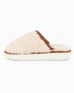 TIGLIO RAMBLAS - Pantofola beige in peluche