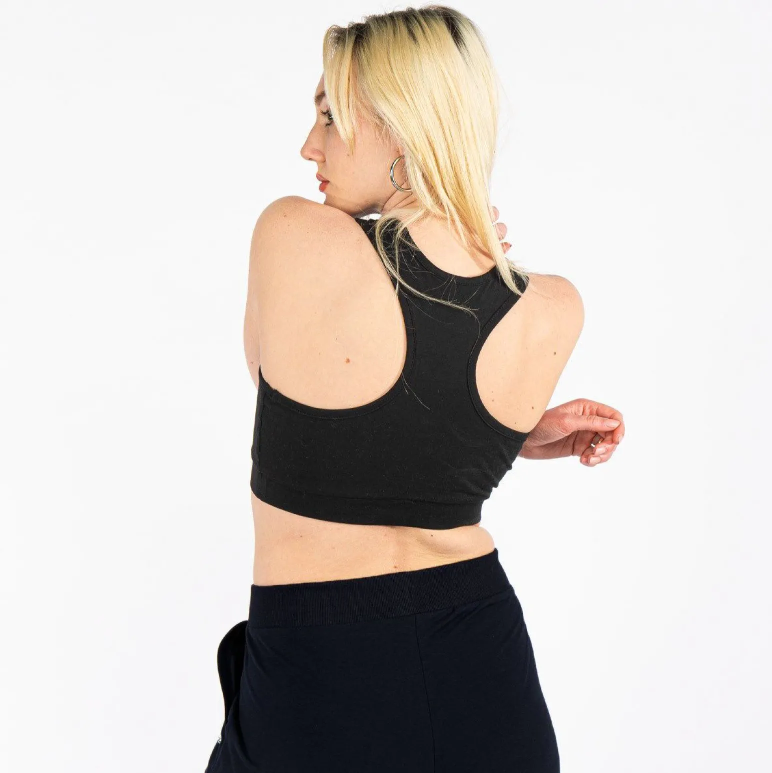 TOP BASIC COTTON BLACK