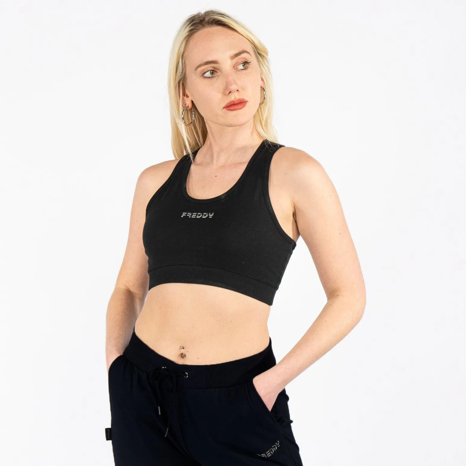 TOP BASIC COTTON BLACK