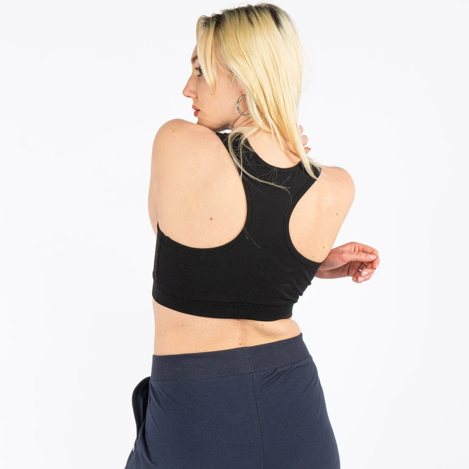 TOP BASIC COTTON BLACK