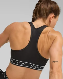 TOP 4KEEPS ELASTIC BRA BLACK