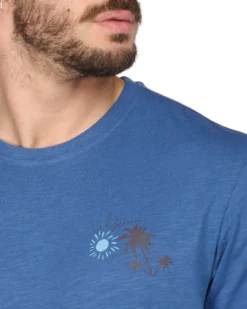 TSHIRT MANICA CORTA FIAMMATA PALMA