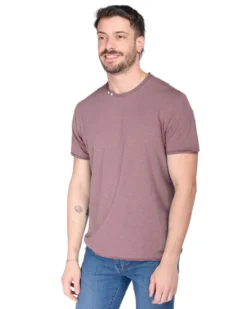 TSHIRT MANICA CORTA FIAMMATA 2 BOTTONI