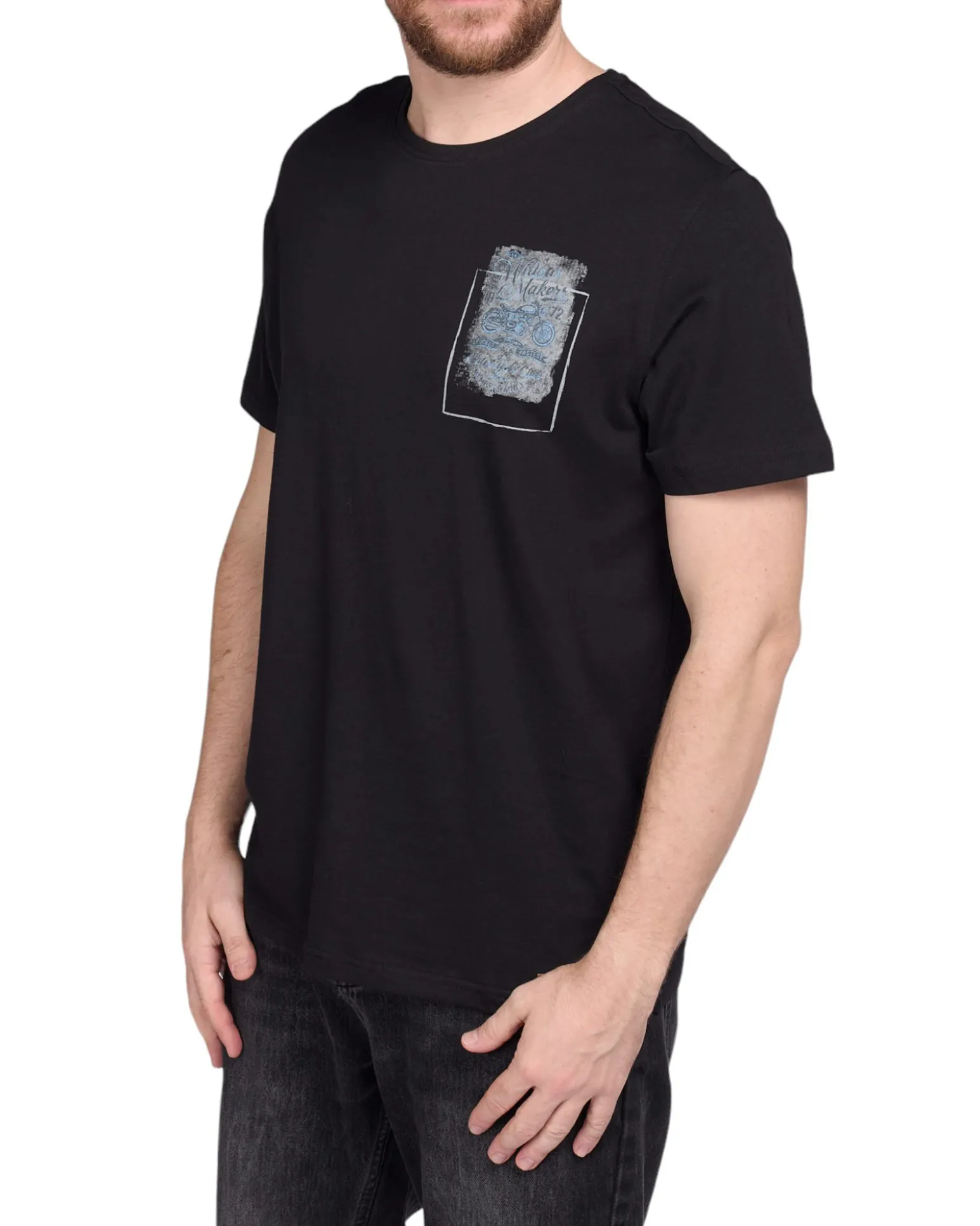 TSHIRT MANICA CORTA FIAMMATA ST.MOTO PIC