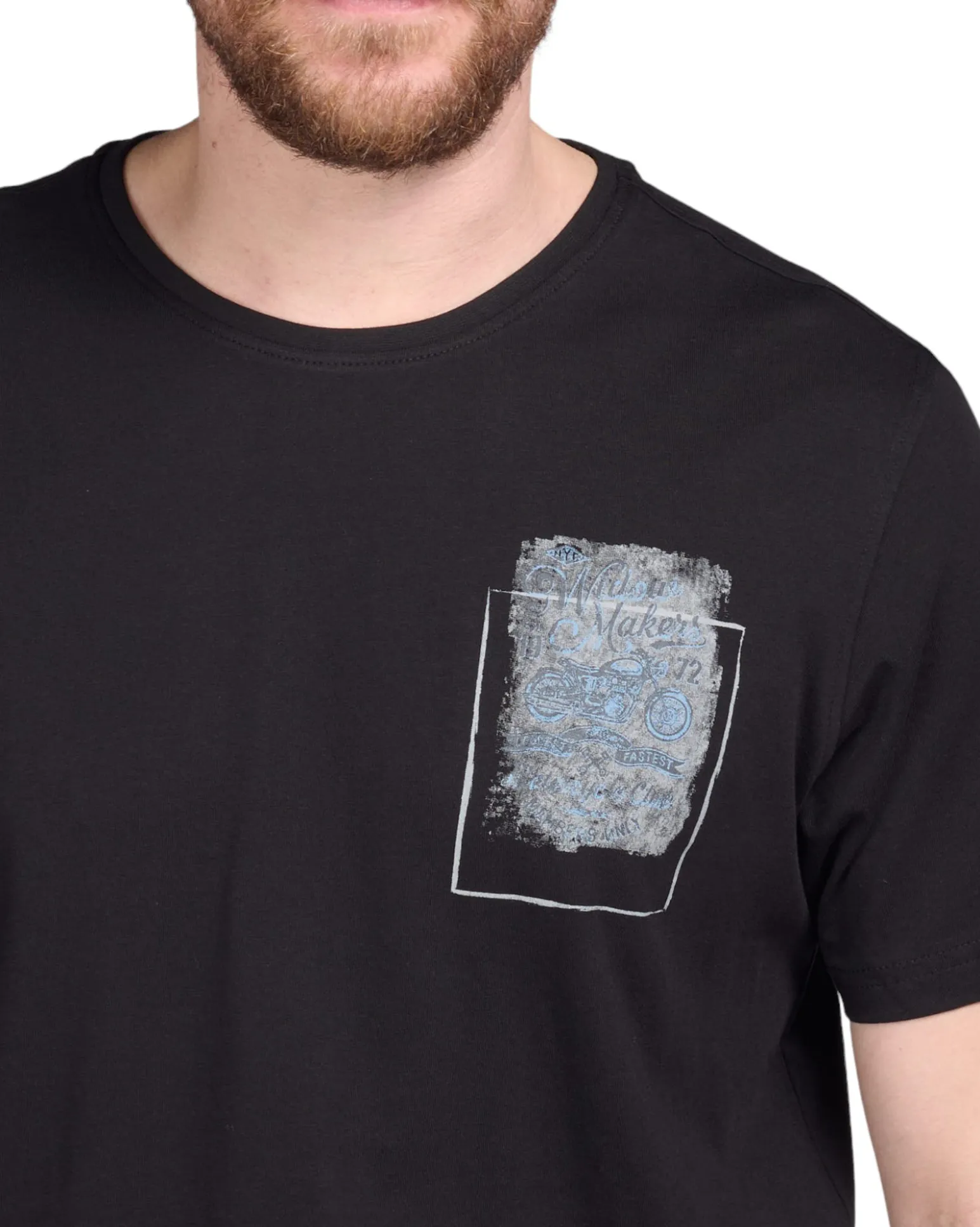 TSHIRT MANICA CORTA FIAMMATA ST.MOTO PIC