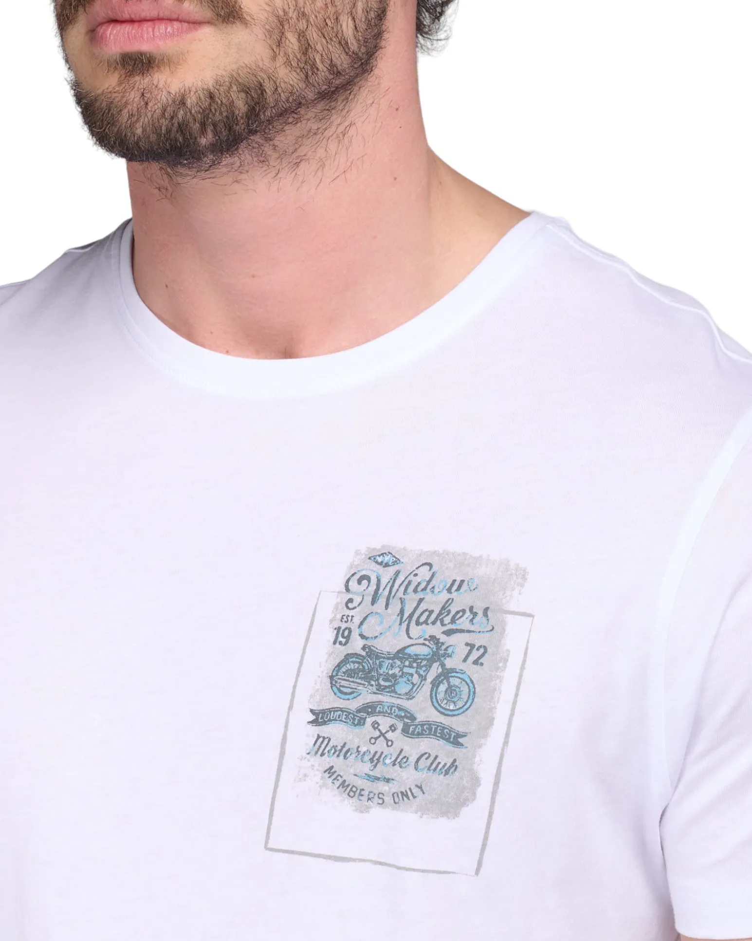 TSHIRT MANICA CORTA FIAMMATA ST.MOTO PIC
