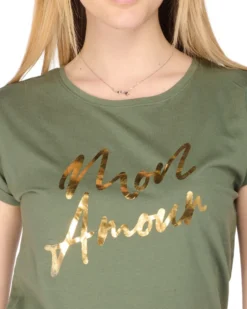 TSHIRT MANICA CORTA KIMONO