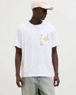 TSHIRT MANICA CORTA SPLIT AOP POCKET