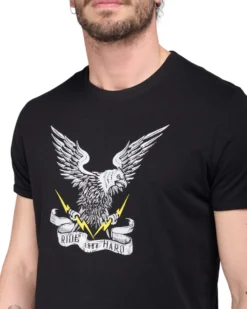 TSHIRT MANICA CORTA STAMPA AQUILA