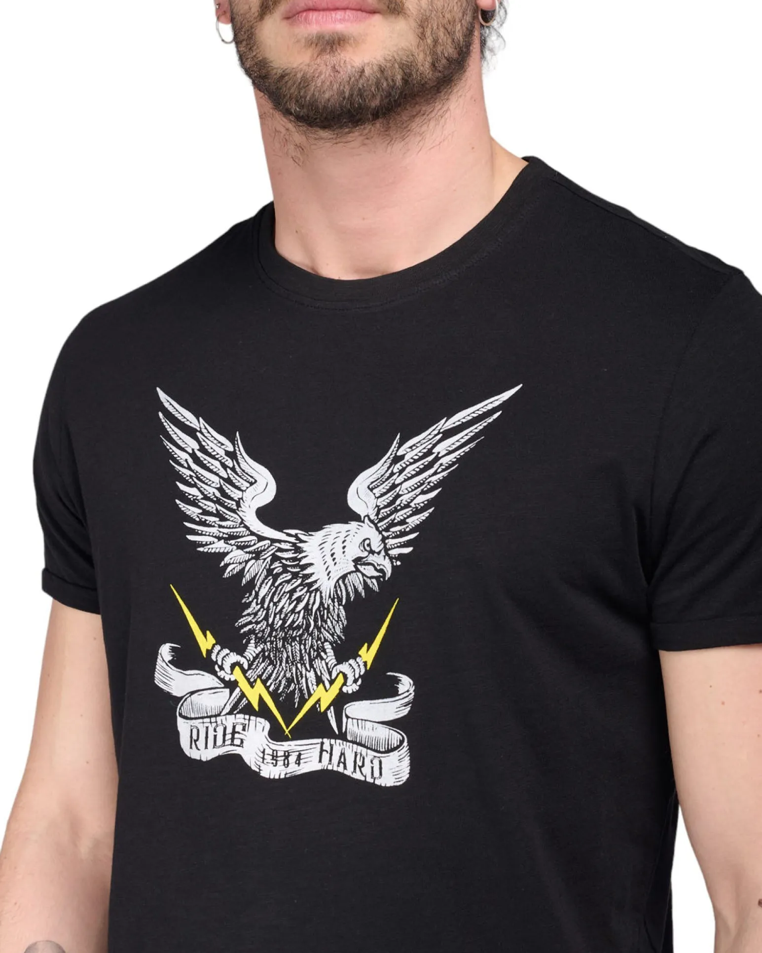 TSHIRT MANICA CORTA STAMPA AQUILA
