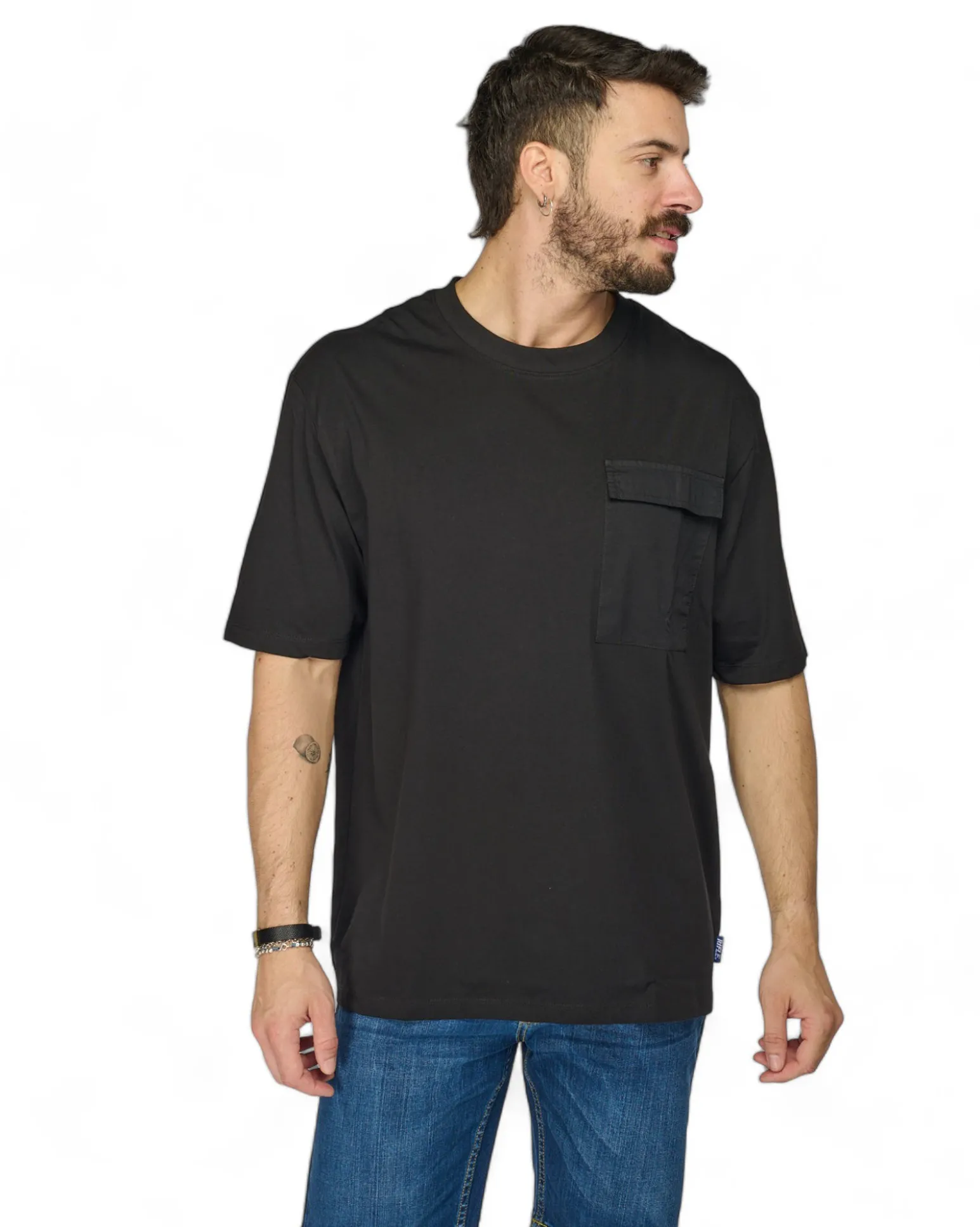 TSHIRT MANICA CORTA TASCHINO