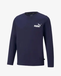 T-SHIRT ML ESS NO. 1 LOGO LS TEE NAVY