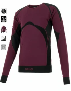 T-SHIRT ML INTIMO TERMICO JR PURPLE