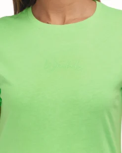 T-SHIRT MM BASILIA GREEN FLUO