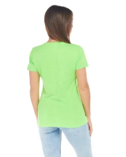 T-SHIRT MM BASILIA GREEN FLUO
