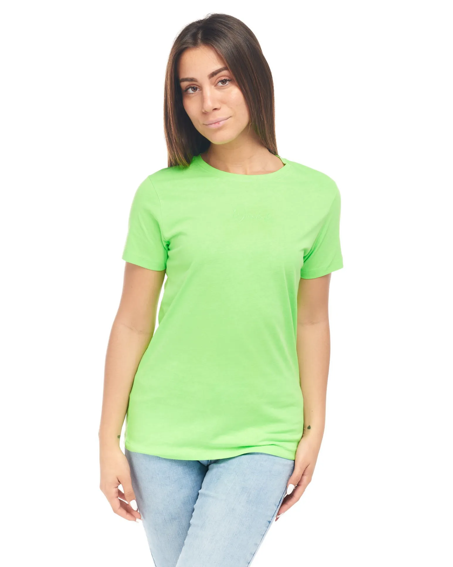 T-SHIRT MM BASILIA GREEN FLUO