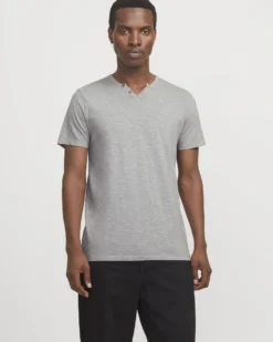 TSHIRT MM ESPLIT NECK TEE SS NOOS