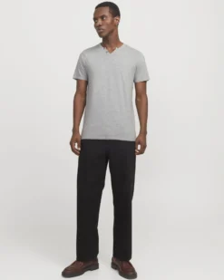 TSHIRT MM ESPLIT NECK TEE SS NOOS