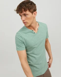 TSHIRT MM ESPLIT NECK TEE SS NOOS