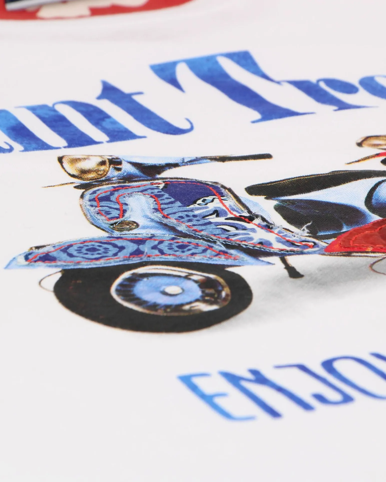 T-SHIRT MM SAINT TROPEZ WHITE
